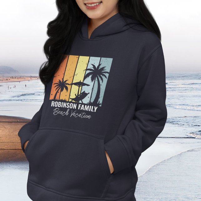 Sudadera Guay Retro Beach Vacaciones Familia Viaje Marina A (Subido por el creador)