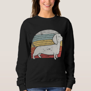 Sudadera Guay Retro Dachshund Dog Gigante Diseño Weiner Dog