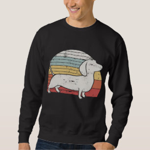 Sudadera Guay Retro Dachshund Dog Gigante Diseño Weiner Dog