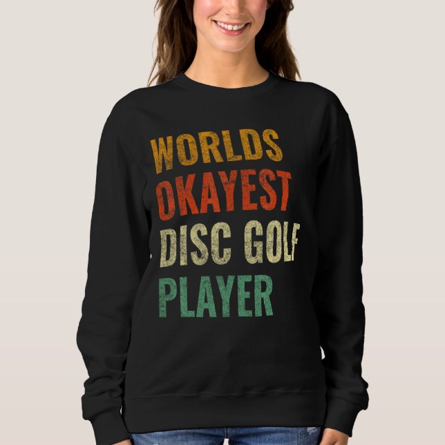 Sudadera Guay Retro Disk Golf Sport 3 (Anverso)