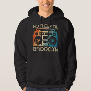 Sudadera Guay Retro sin sueño hasta Brooklyn, vieja escuela