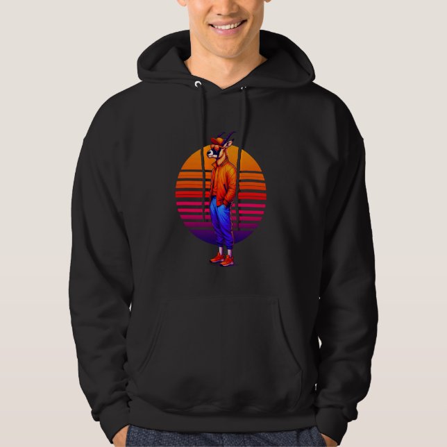 Sudadera Guay Roan Antelope Moderno Estilo Urbano Sunset Re (Anverso)