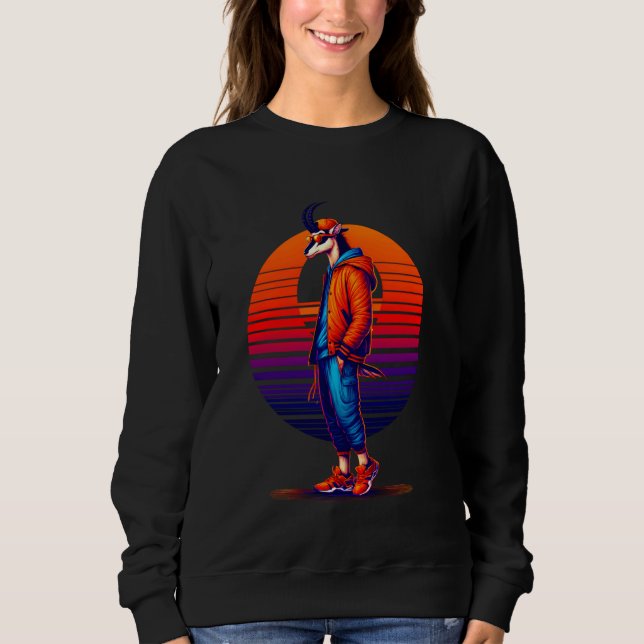 Sudadera Guay Sable Antelope Moderno Urban Style Sunset Ret (Anverso)