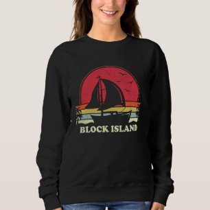 Sudadera Guay Sailboat Vintage Sailor Block Island Sai