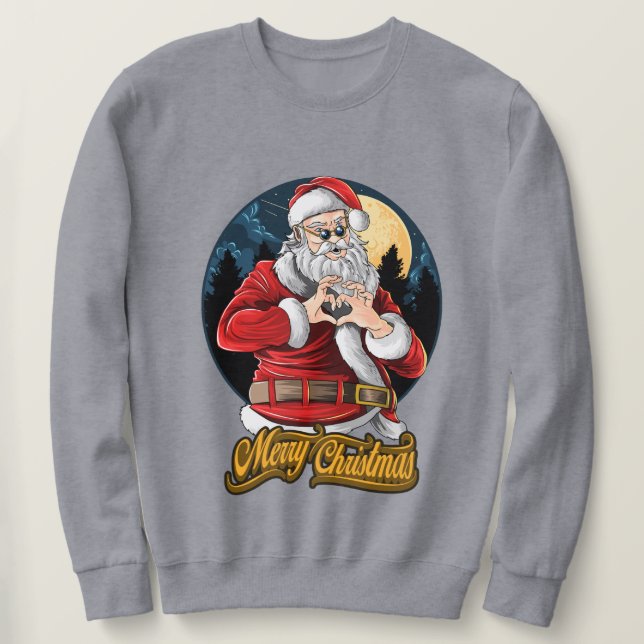 Sudadera Guay Santa (Anverso del diseño)