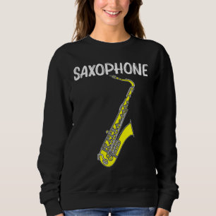 Sudadera Guay Saxofón Para Hombres Mujeres Jazz