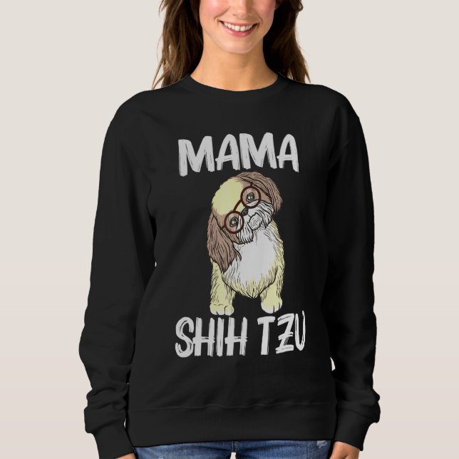 Sudadera Guay Shih Tzu Art Para Mujeres Mascota De Cachorro (Anverso)