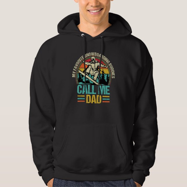 Sudadera Guay Snowboard Men Dad Dad Dad Snowboard Snowboard (Anverso)