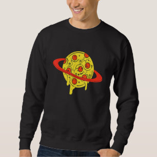 Sudadera Guay Space Pizza I Love Pizza Planet Graphet De