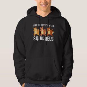 Sudadera Guay Squirrel Art Para Papá Papa Chipmunk Prairie