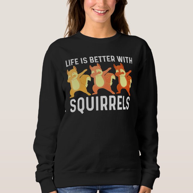 Sudadera Guay Squirrel Art Para Papá Papa Chipmunk Prairie  (Anverso)