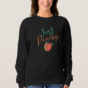 Sudadera Guay Summer Fruit Retro Sólo Peachy mantenerla en