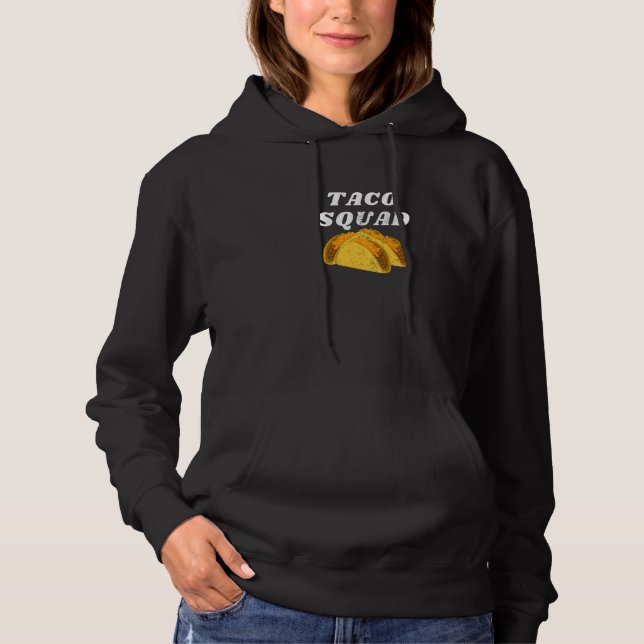 Sudadera Guay Taco Squad Mexicano Comida Amigo de Carne (Anverso)