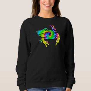 Sudadera Guay Tie Dye Peace Frog Funny Hippie Tadpole Lover
