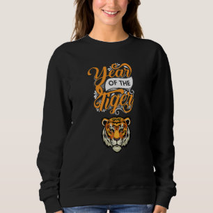 Sudadera Guay Tiger Púrpura Gafas De Sol Tigre Cara Año De