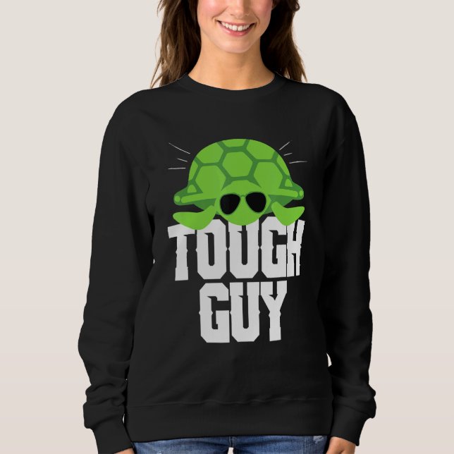 Sudadera Guay Tough Guy Turtle Gafas de sol Turcas Naturale (Anverso)