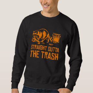 Sudadera Guay Trash Panda Graciosa Saliendo Directamente De