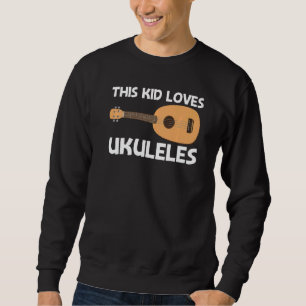 Sudadera Guay Ukulele Para Niños Instrumento Musical