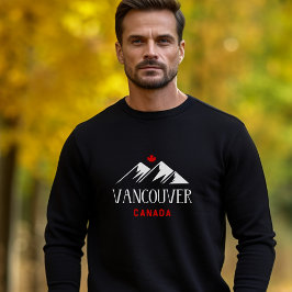 Sudadera Guay Vancouver Canada Mountains Maple Dark