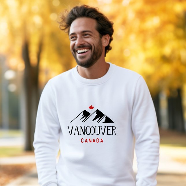 Sudadera Guay Vancouver Canada Mountains Maple Leaf (Subido por el creador)