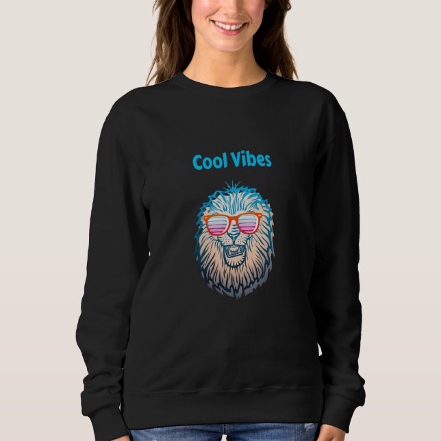 Sudadera Guay Vibes Lion (Anverso)