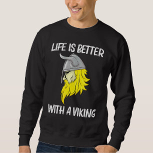 Sudadera Guay Viking Design Para Hombres Mujeres Con Helado