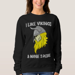 Sudadera Guay Viking Design Para Hombres Mujeres Con Helado