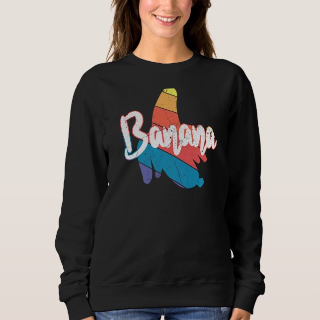 Sudadera Guay Vintage Banana Vegans (Anverso)