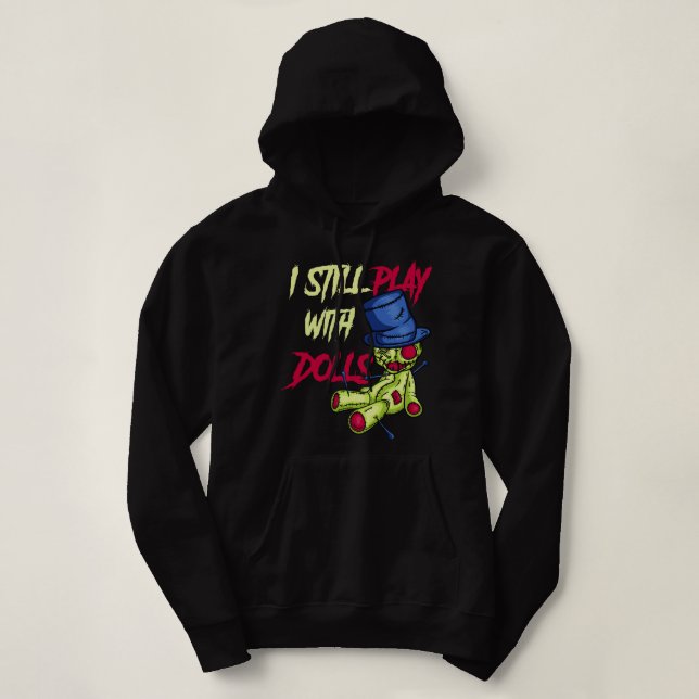 Sudadera Guay Voodoo Doll Gift Women Es Gracioso Que Sigo J (Diseño del anverso)