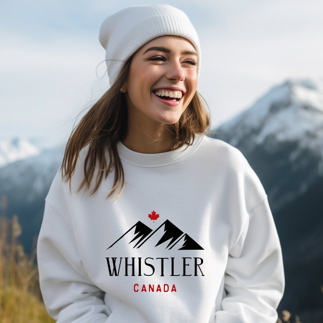 Sudadera Guay Whistler Canada Monta hojas de arce (Subido por el creador)