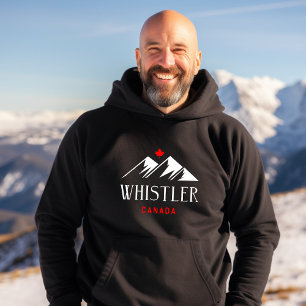 Sudadera Guay Whistler Canada Monta la hoja de arce oscura