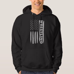 Sudadera Guay Wrestling USA Para Hombres Entrenador De Luch