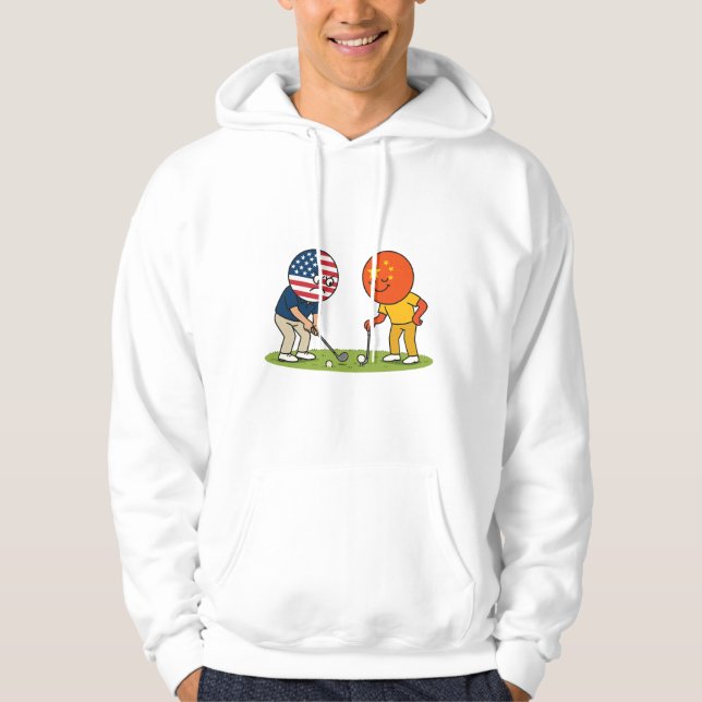 Sudadera Guerra Comercial, la Edición Golf (Anverso)