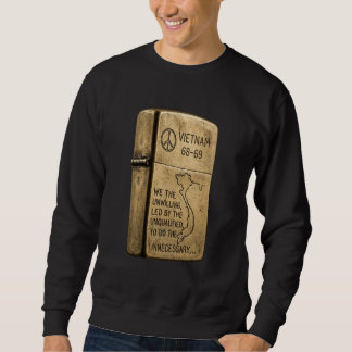 Sudadera Guerra de Vietnam 68-69 Encendedor de Latón Grabad