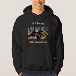 Sudadera Guerra Henri Rousseau (La Guerre) Hoodie Negro