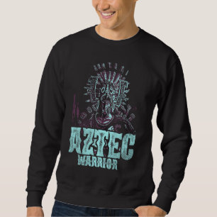 Sudadera Guerrero azteca Rey México Nativo Azteca Mayas 6