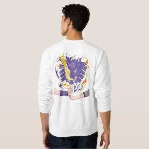 Sudadera 🌀Guerrero Celestial y Espíritu de Nueve Colas