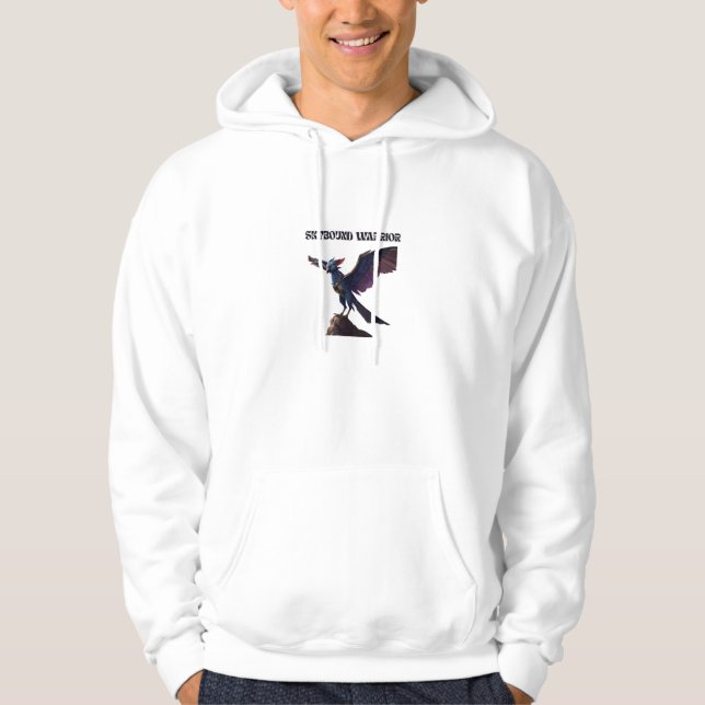 Sudadera Guerrero Cielo – Avatar Ikran de Pandora (Anverso)
