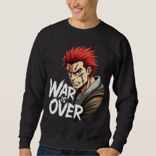 Sudadera Guerrero de Anime - La guerra terminó con el Manga