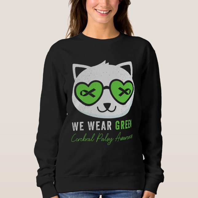 Sudadera Guerrero de Concientización sobre Parálisis Cerebr (Anverso)