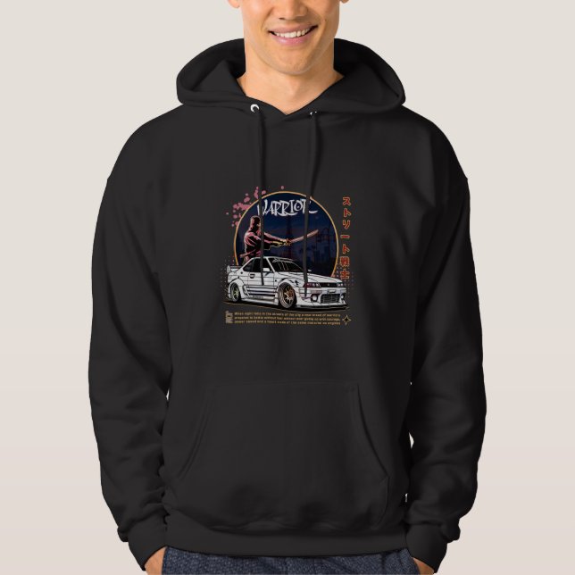 Sudadera Guerrero de la calle Samurai - Conductor de línea  (Anverso)