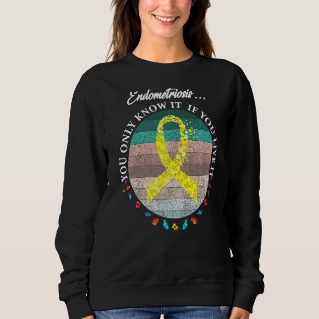 Sudadera Guerrero de la endometriosis 2 (Anverso)