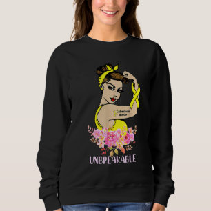 Sudadera Guerrero de la Endometriosis Brazo inquebrantable 