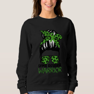 Sudadera Guerrero De La Enfermedad De Leopard Messy Hair Bu