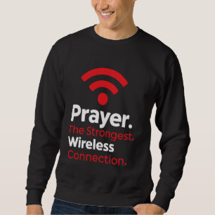 Sudadera Guerrero de la oración Cristo religioso católico C