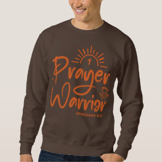 Sudadera Guerrero de Oración Fe Cristiana