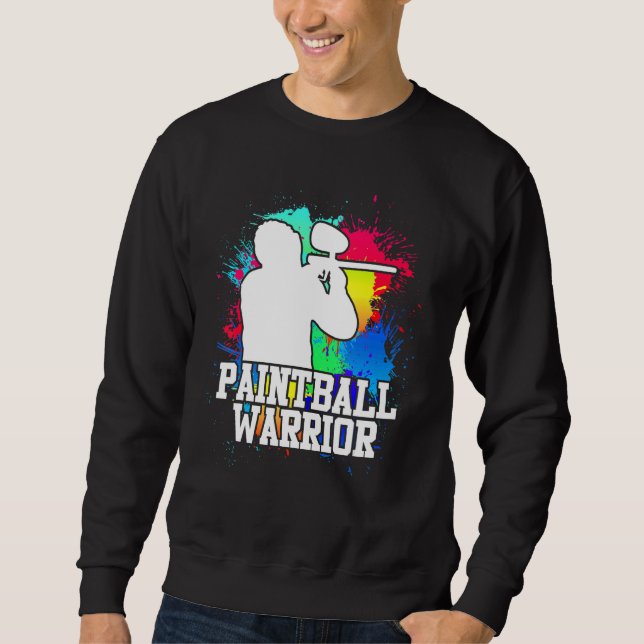 Sudadera Guerrero de Paintball (Anverso)