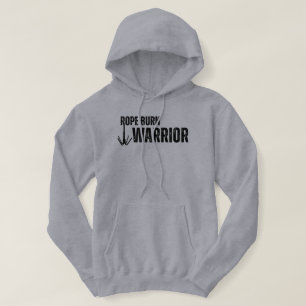 Sudadera Guerrero de pesca con cuerda quemada