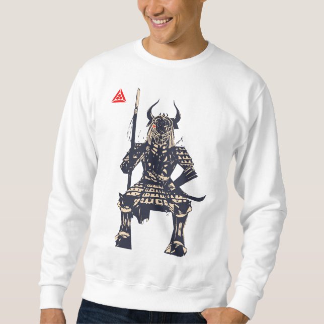 Sudadera Guerrero de Samurai Espacial (Anverso)