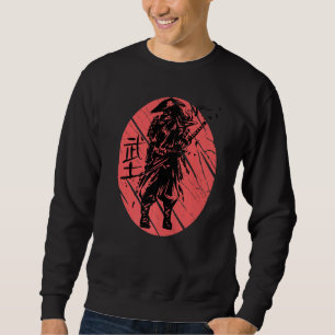 Sudadera Guerrero de Samurai Ninja Arte Japonés Katana Sw